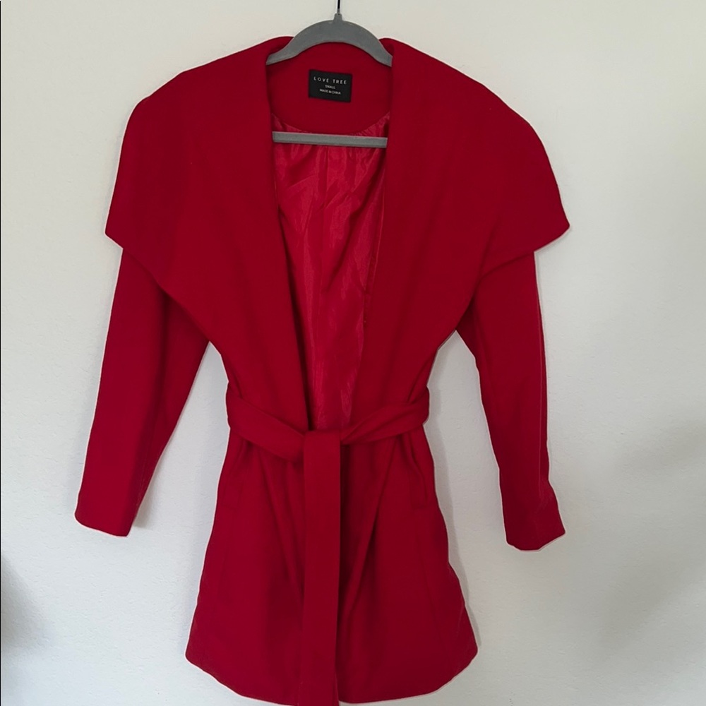 Love Tree Women's Red coat